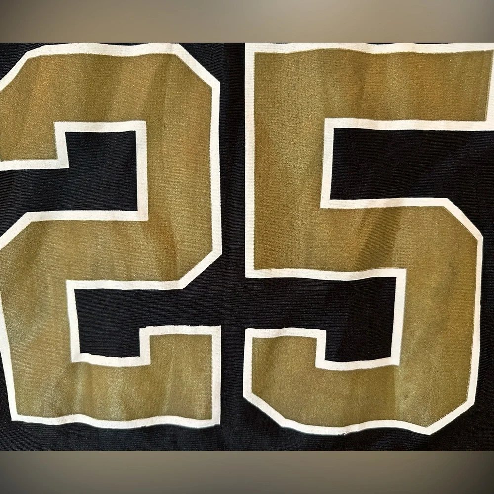 NFL Team Apparel Youth New Orleans Saints Reggie Bush Jersey‎ Sz Large